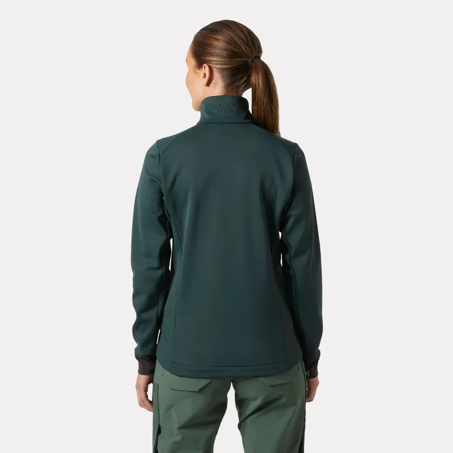 Women's Tech Mid Layer Sweatshirt | Deepest Spruce - Image 2