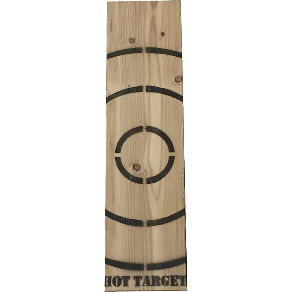 Wooden Axe Throwing Target with Bottle Opener - Image 6