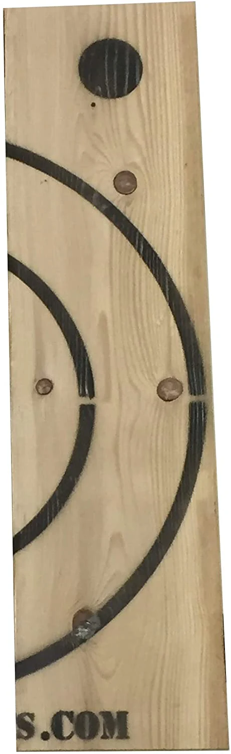 Wooden Axe Throwing Target with Bottle Opener - Image 7