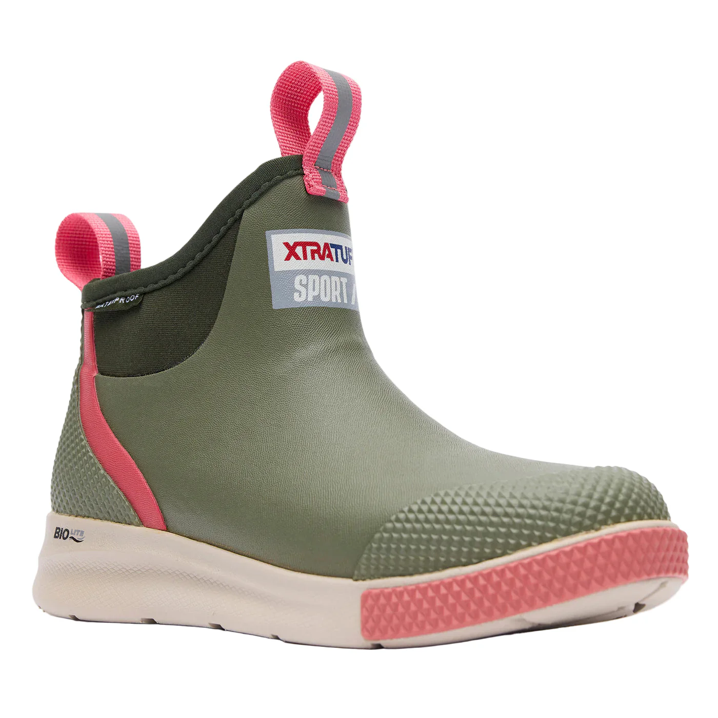 Women's 6" Ankle Deck Boot Sport | Olive