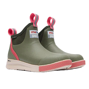 Women's 6" Ankle Deck Boot Sport | Olive - Image 5