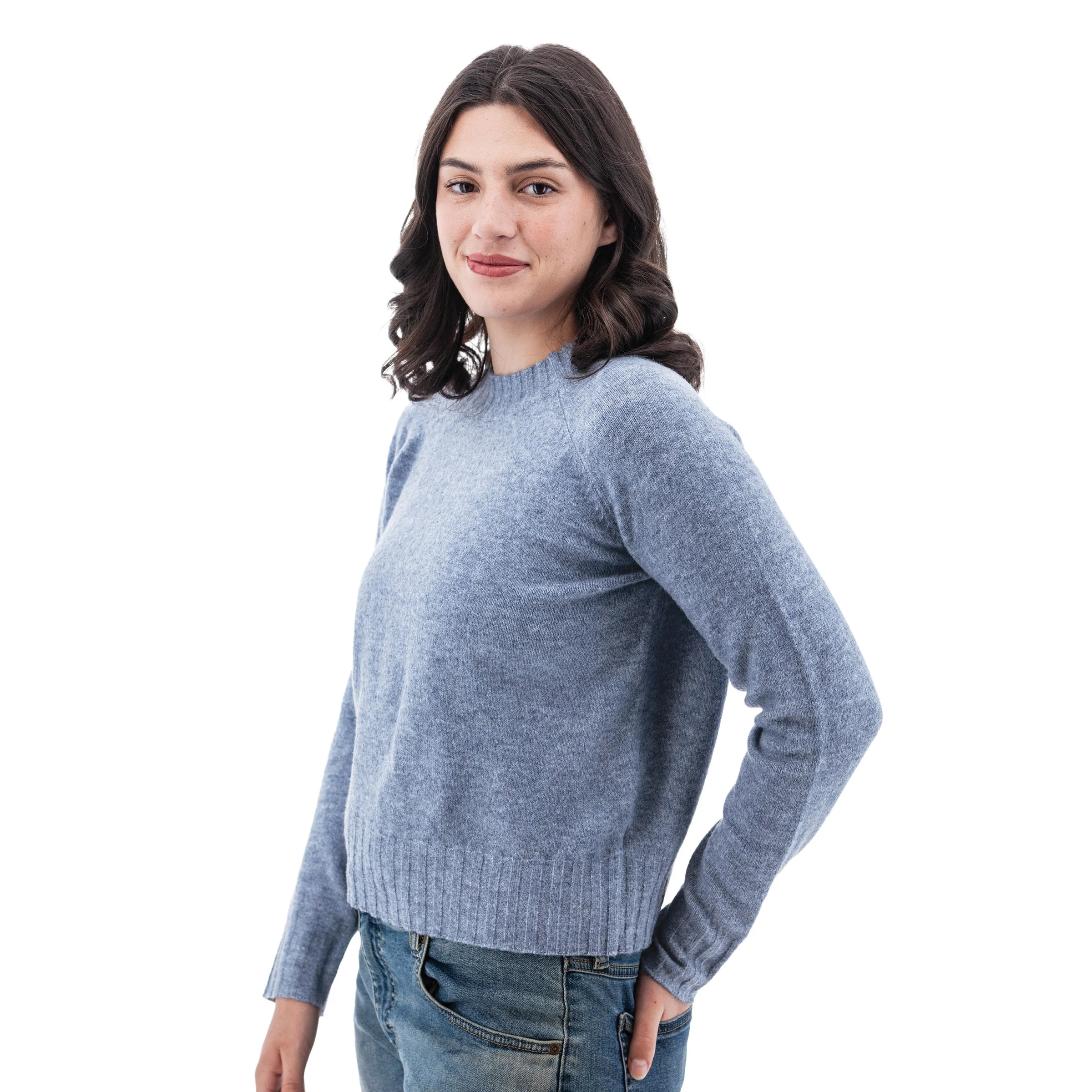 Women's Adalynn Super Soft Sweater | Blue Haze - Image 3