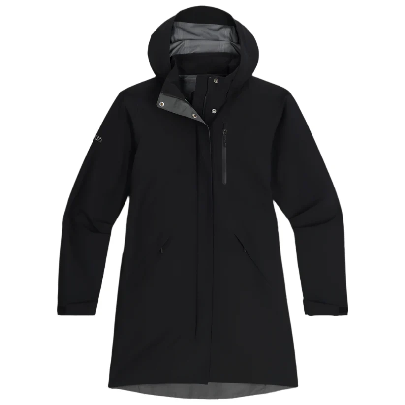 Women's Aspire 3L Trench | Black - Image 5