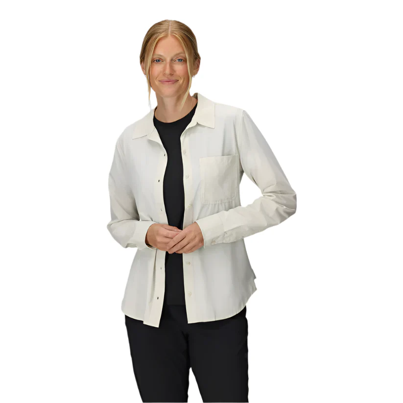 Women's Astroman Long Sleeve Sun Shirt | Oyster - Image 3