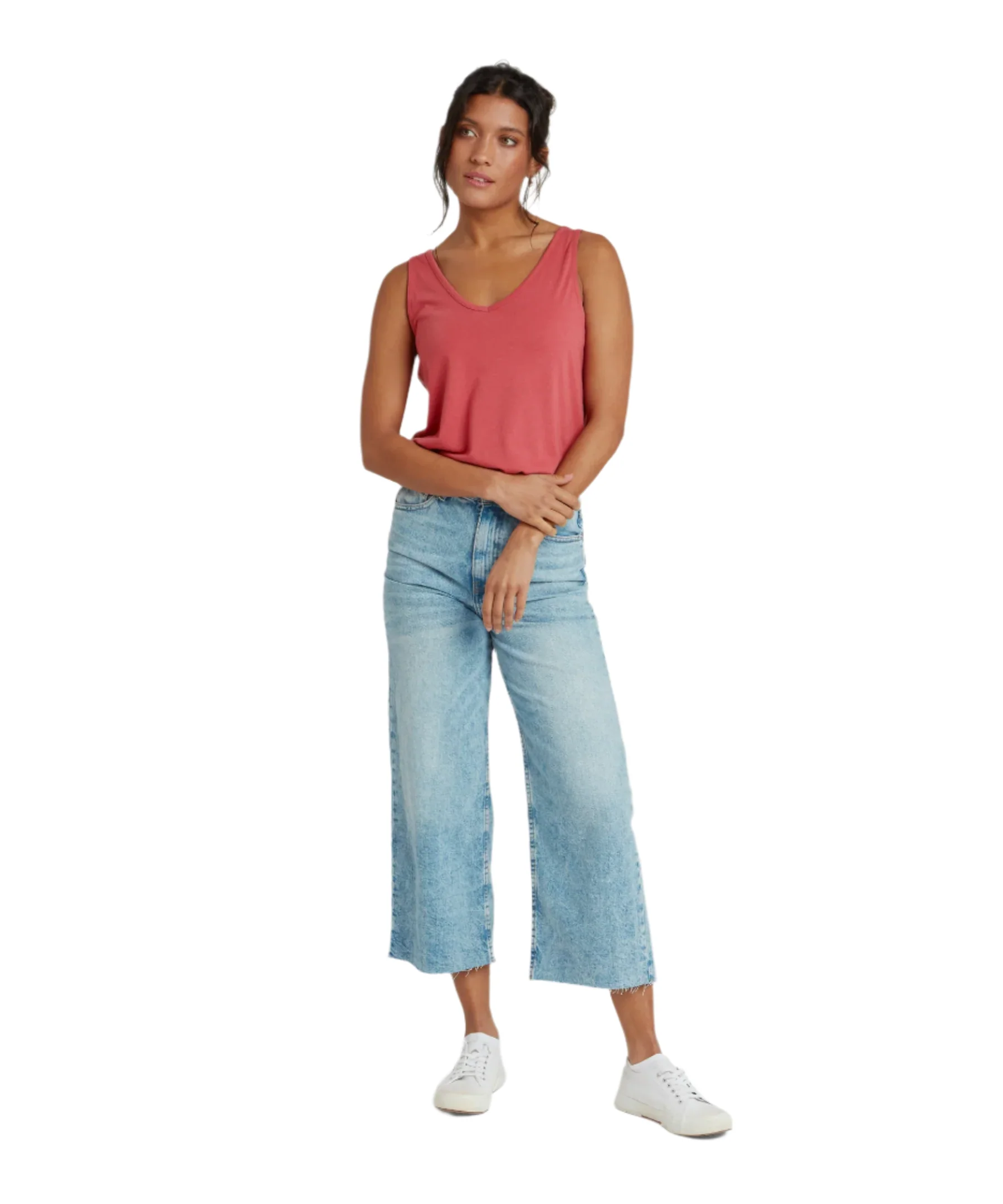 Women's Bali V-Neck Tank Top | Rosie - Image 4