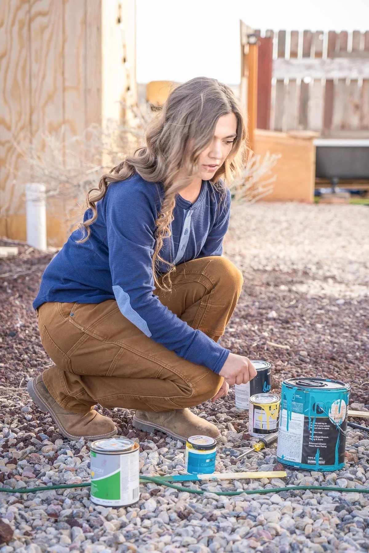 Women's Britt Canvas Utility Pant | Saddle