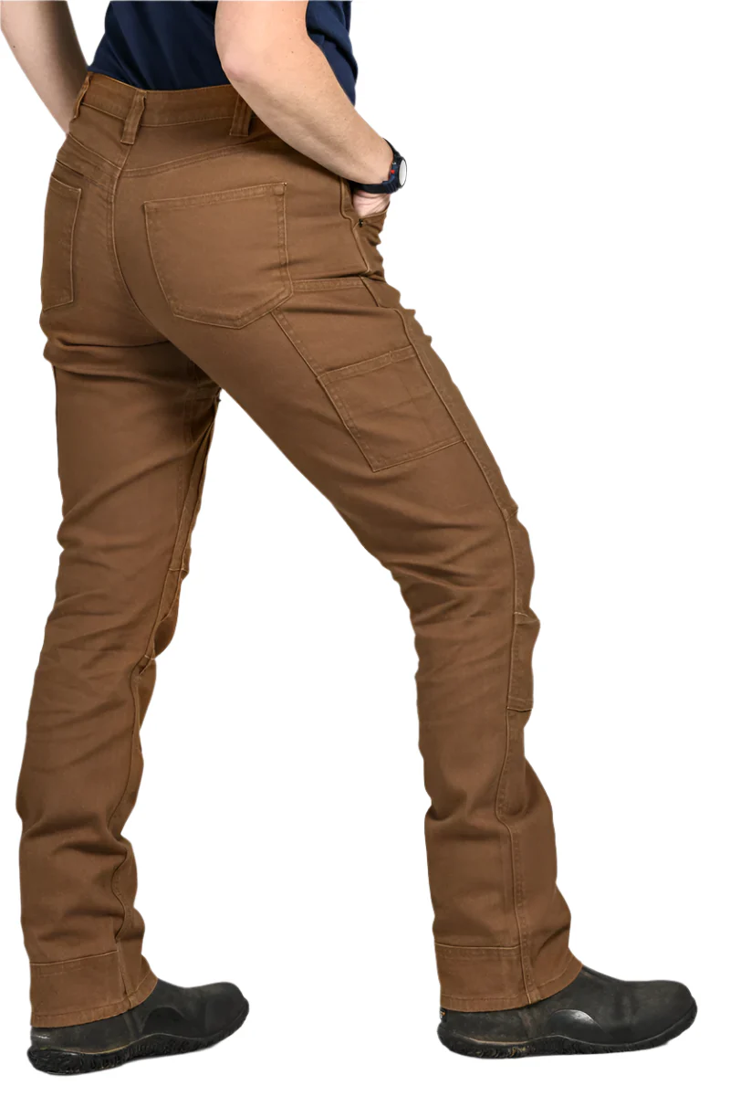 Women's Britt Canvas Utility Pant | Saddle - Image 3