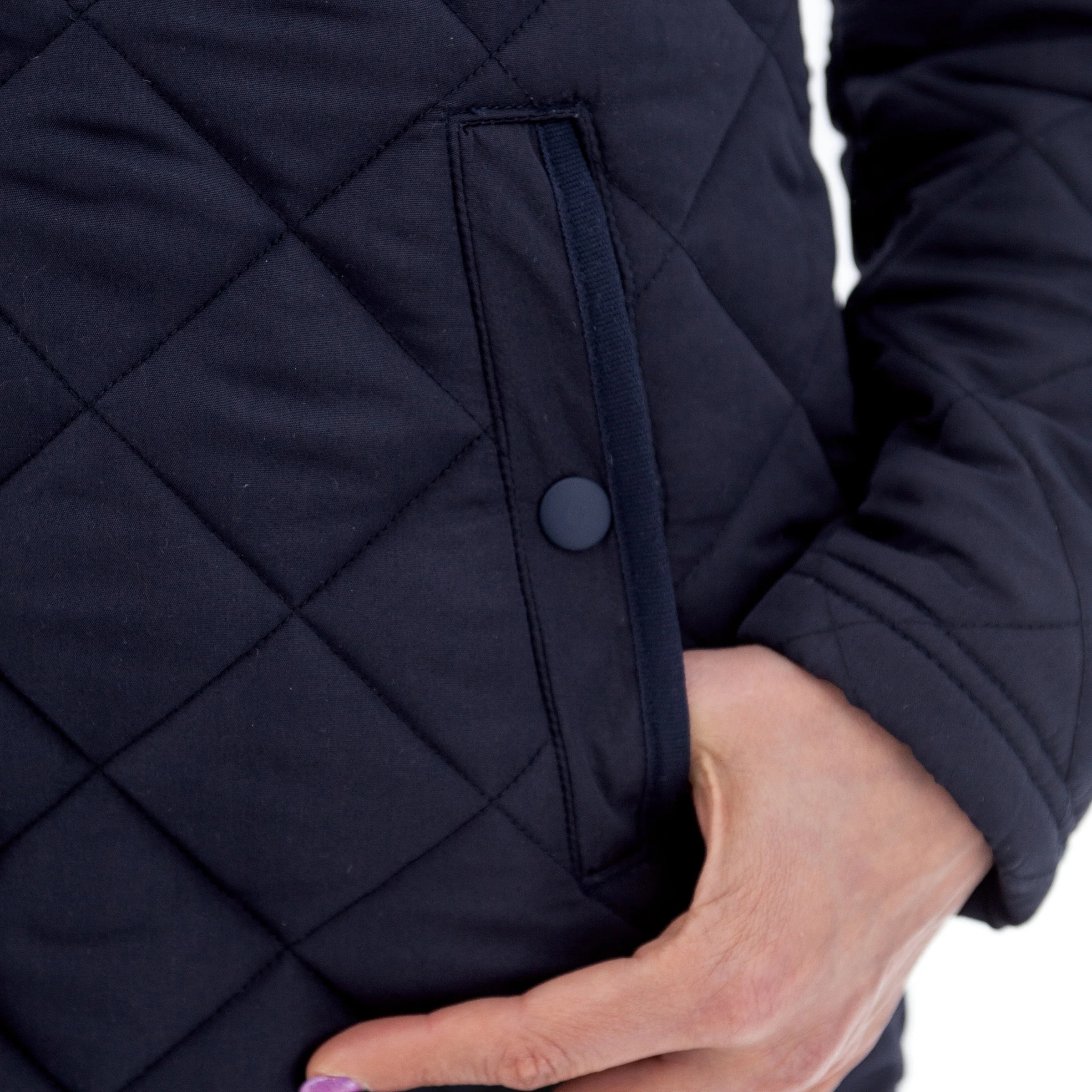 Women's Carrigan Quilted Car Coat - Image 5