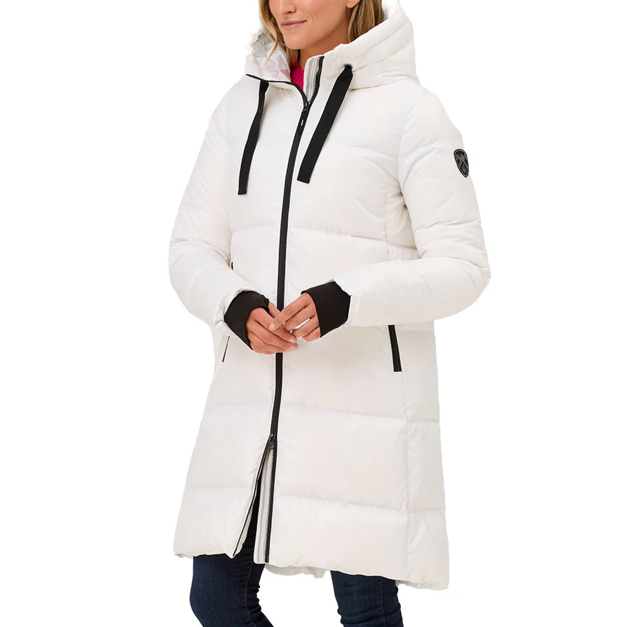 Women's Compass Long Jacket | Snow - Image 2