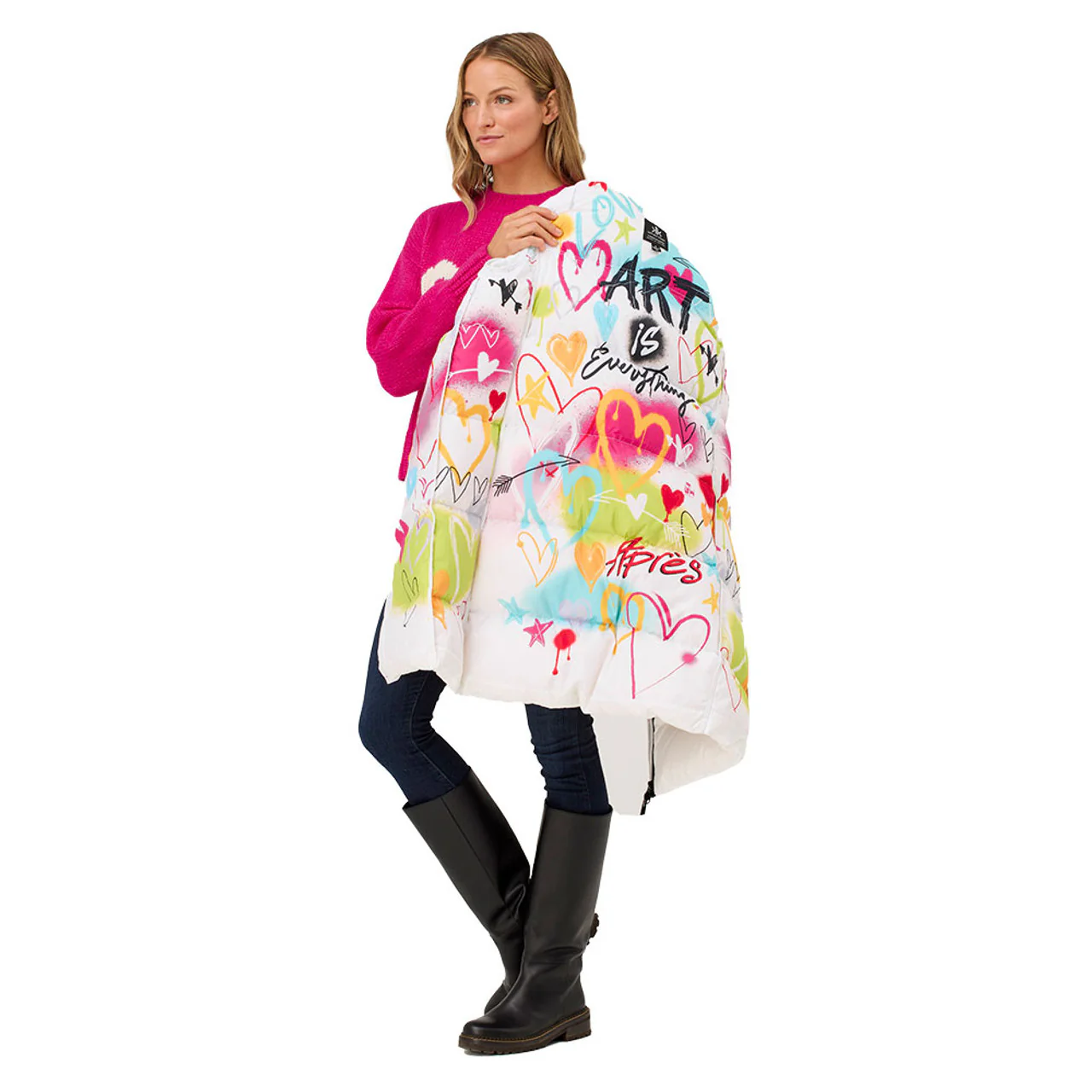 Women's Compass Long Jacket | Snow - Image 3