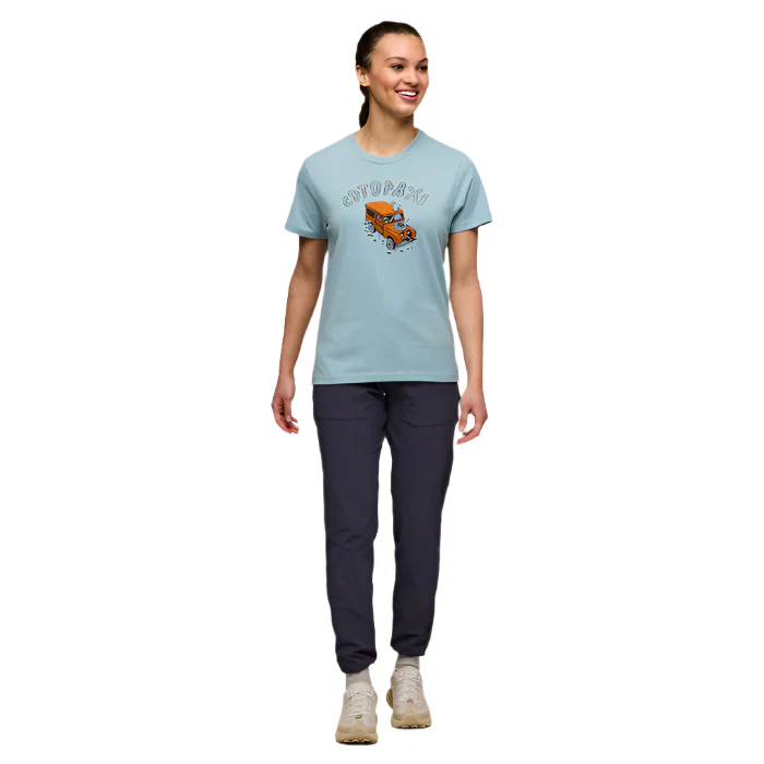 Women's Coto-Pilot Short Sleeve Tee | Sea Spray - Image 2
