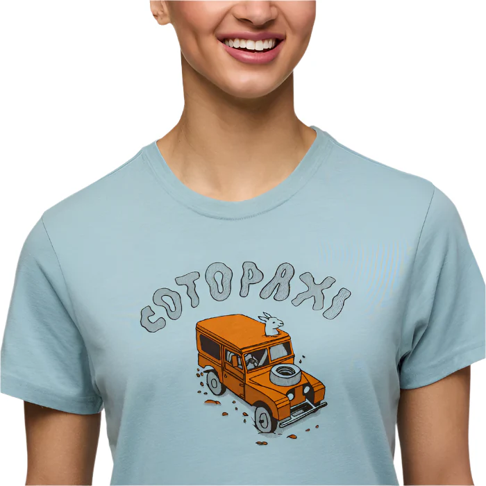 Women's Coto-Pilot Short Sleeve Tee | Sea Spray - Image 5