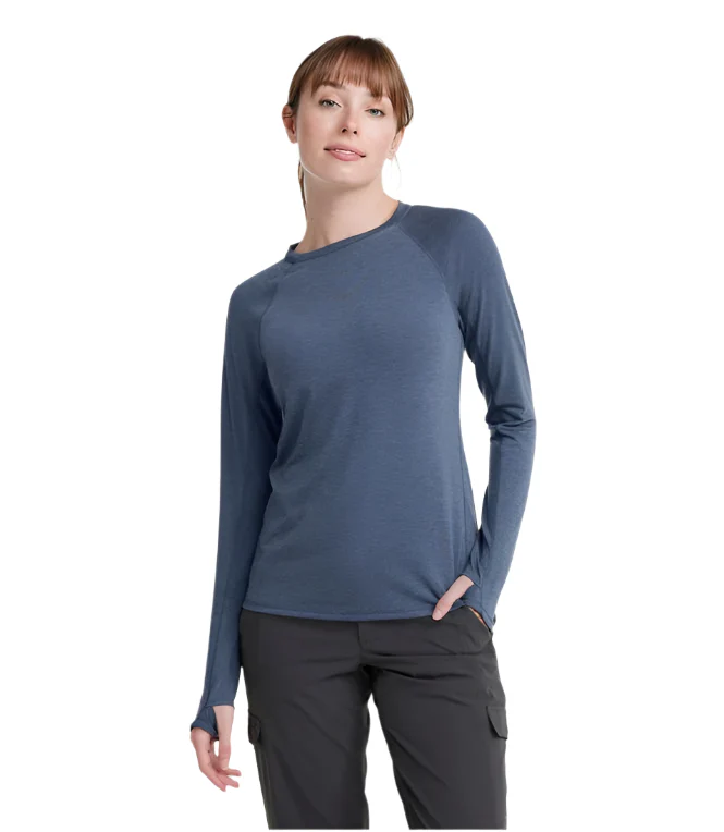 Women's Everyday SunSmartĀ® Tee, Crewneck Long-Sleeve