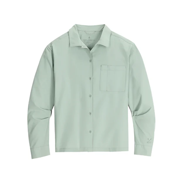 Women's Long Sleeve Mosquito Protection Shirt | Sage Leaf