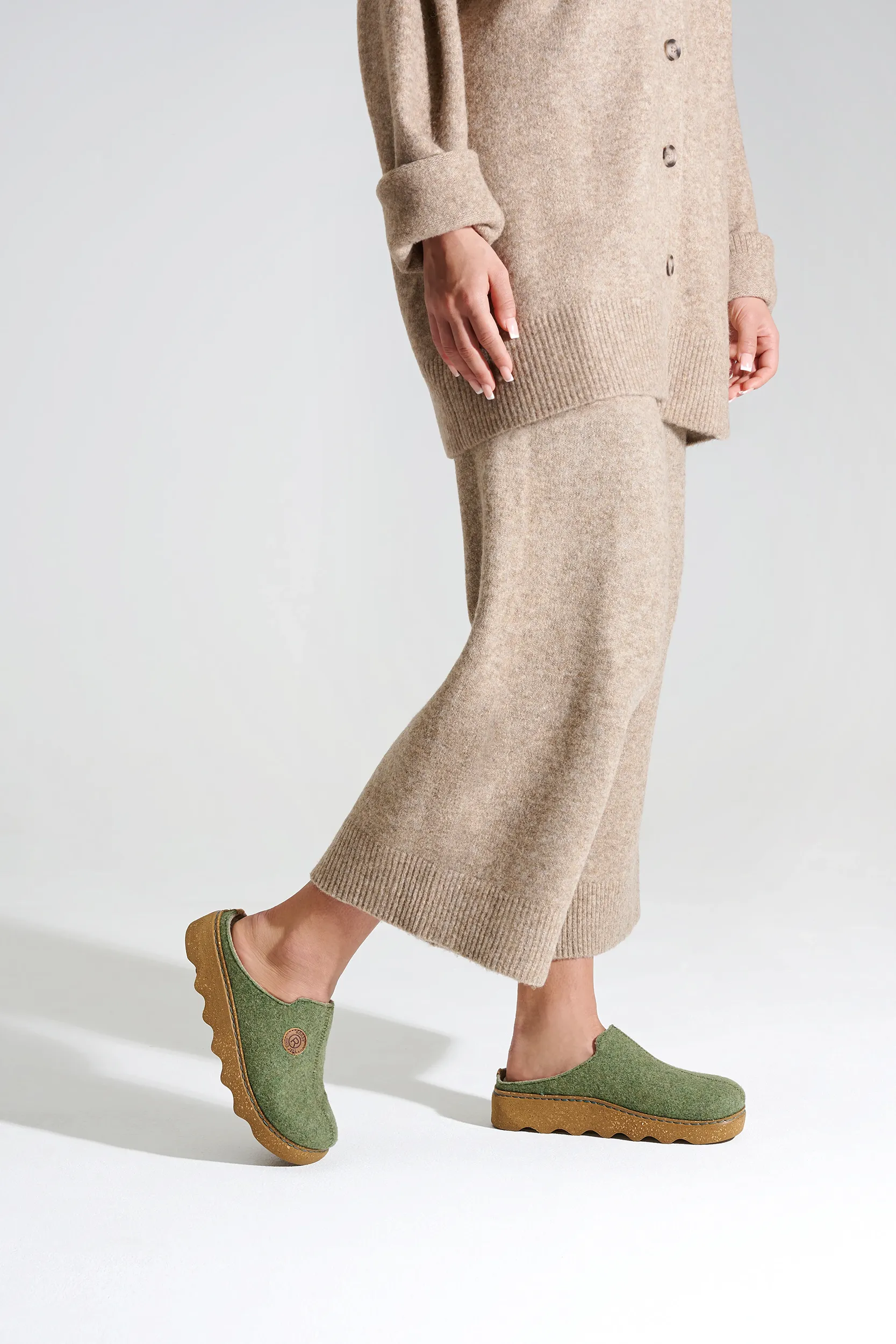 Women's Foggia D Slipper | Pesto - Image 4