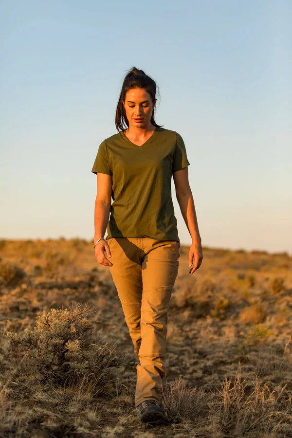 Women's GO TO™ Stretch Canvas Pant | Sawdust Brown - Image 7
