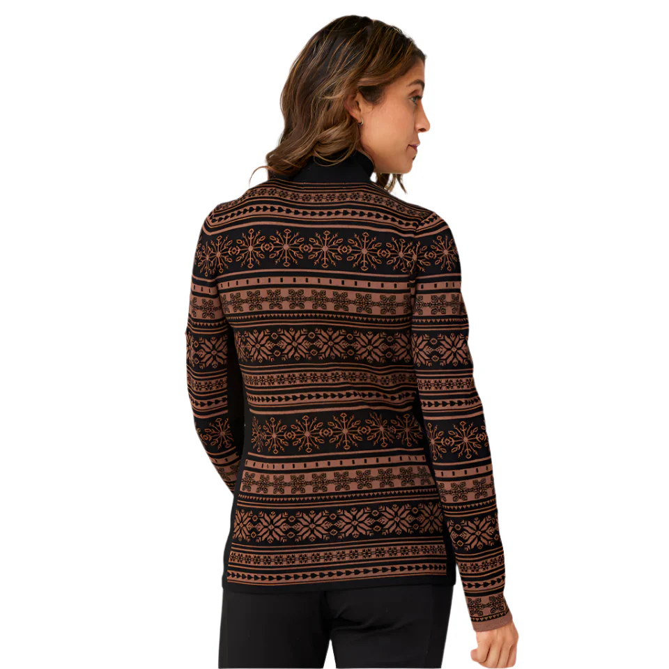 Women's Holiday Full Zip Cardigan - Image 3
