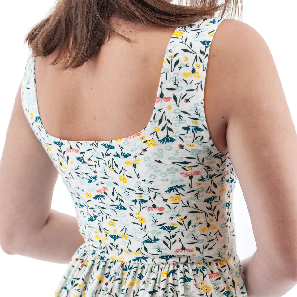 Women's Linden Fit & Flare Print Tank Dress | Multi - Image 5