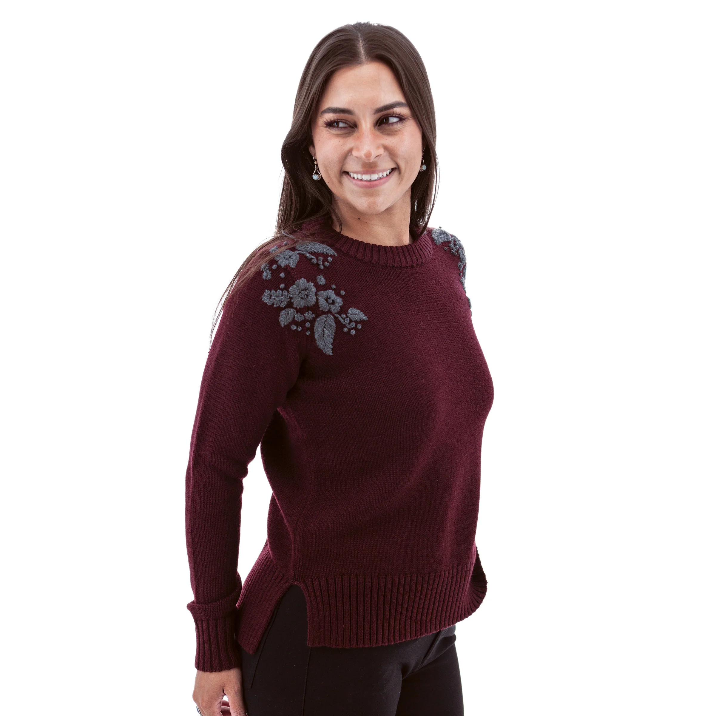 Women's Lindley Embroidered Sweater - Image 4