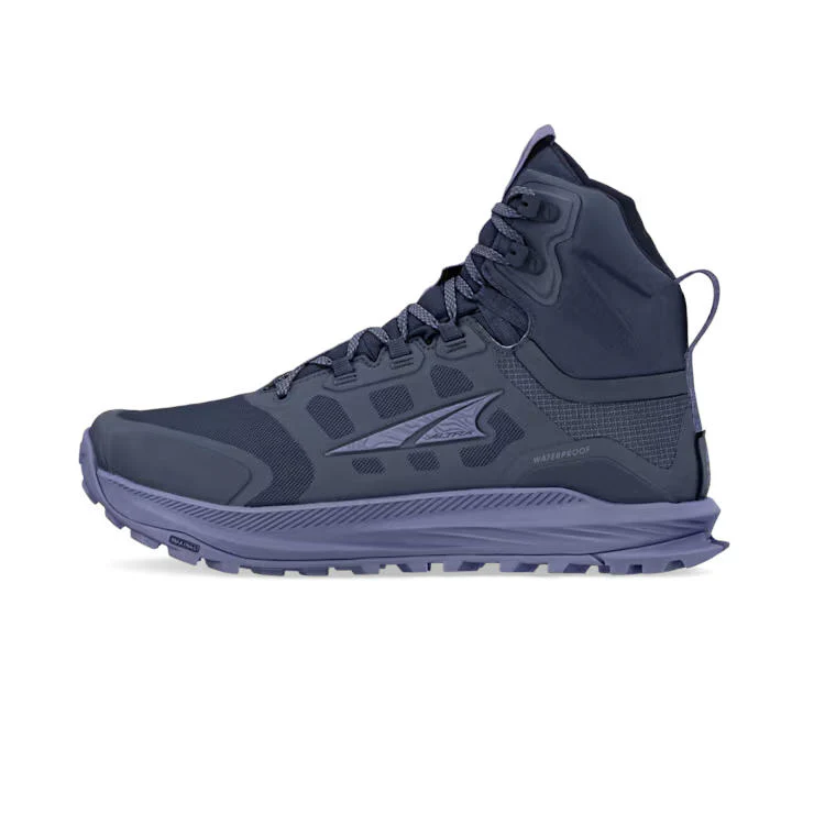 Women's Lone Peak 9 Waterproof Mid | Dark Blue - Image 2