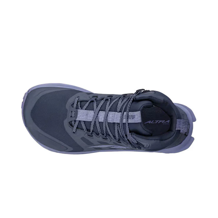 Women's Lone Peak 9 Waterproof Mid | Dark Blue - Image 4