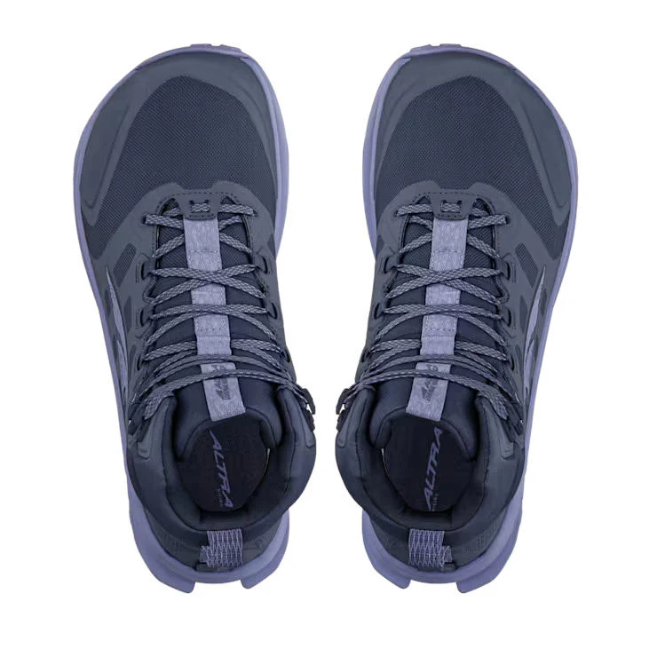 Women's Lone Peak 9 Waterproof Mid | Dark Blue - Image 6
