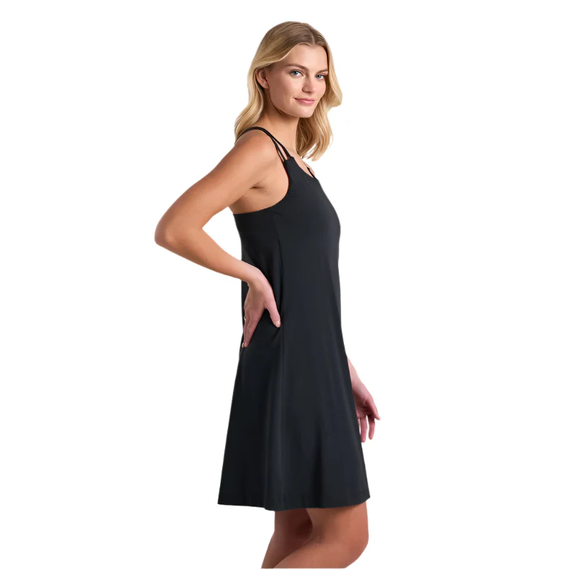 Women's Lyra™ Krossbak Dress | Black - Image 2