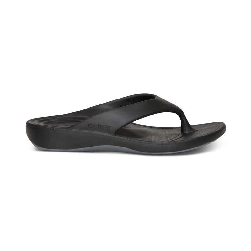 Women's Maui Orthotic Flips Black - Image 2