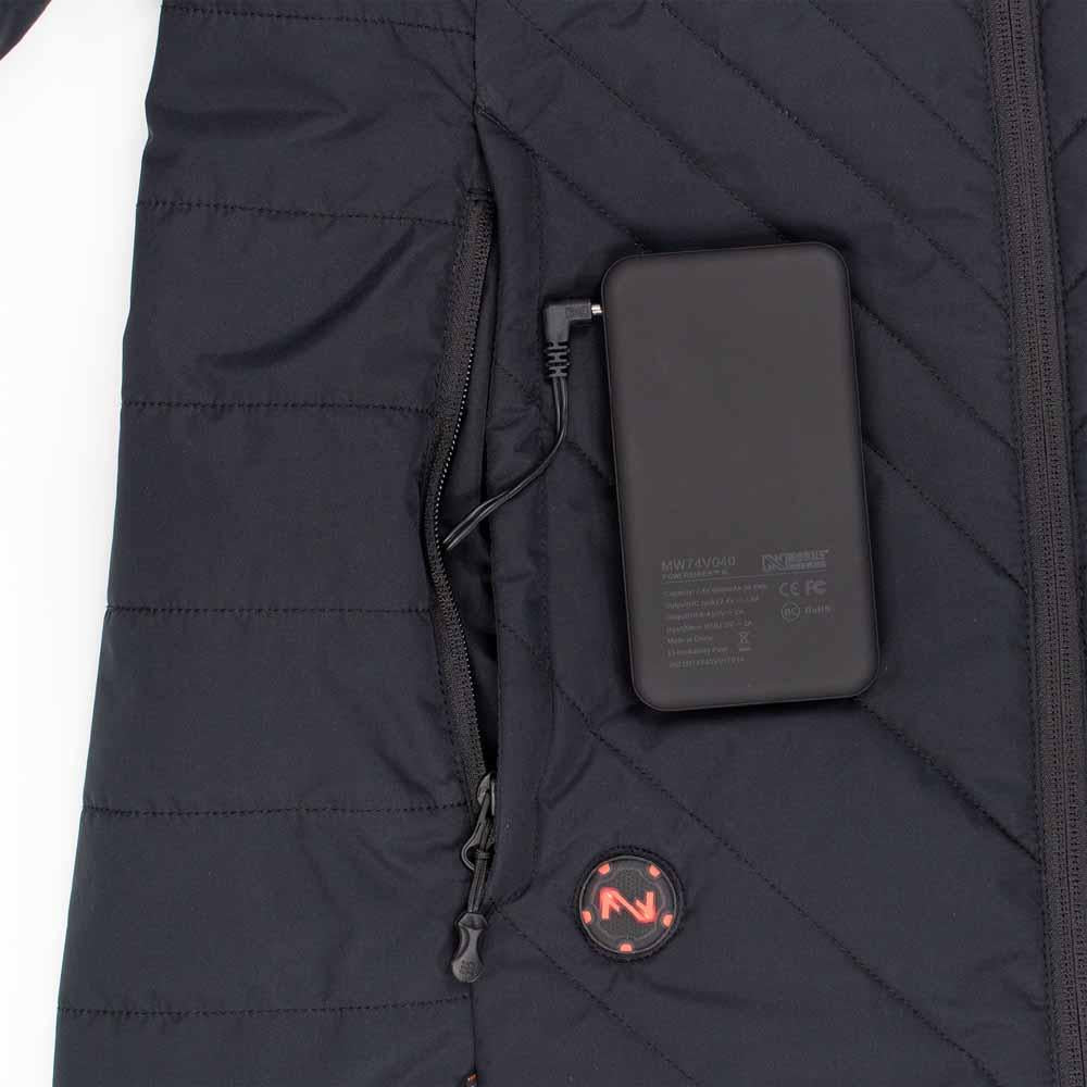 Women's Meridian Heated Parka | Black - Image 7