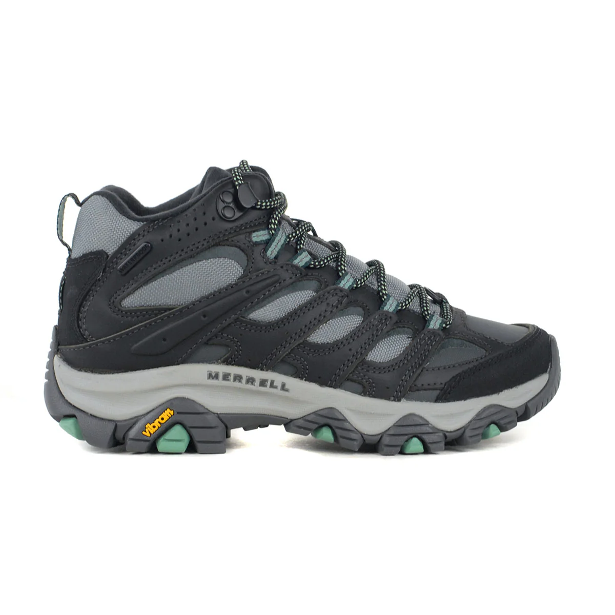Women’s Moab 3 Thermo Mid Hiking Boots | Rock/Jade - Image 2