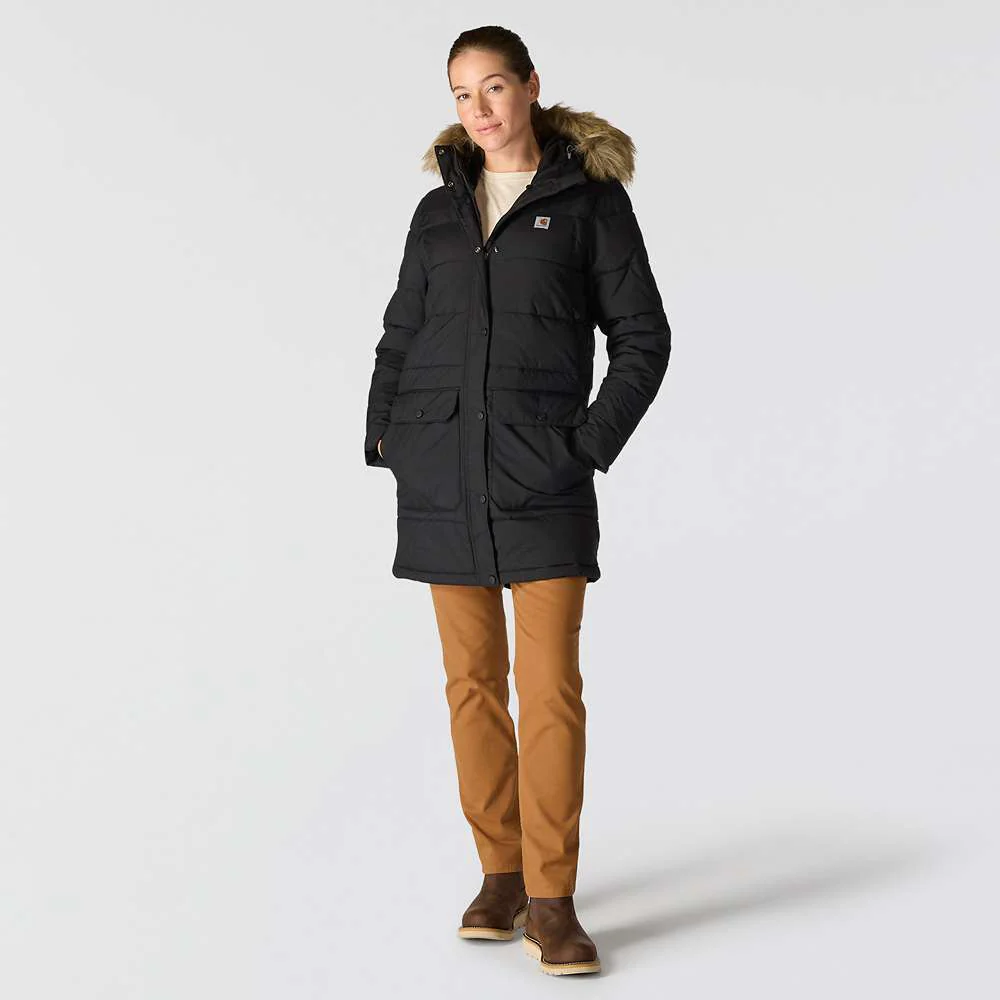 Women's Montana Parka - Relaxed Fit - Insulated - 4 Extreme Warmth Rating | Black - Image 2