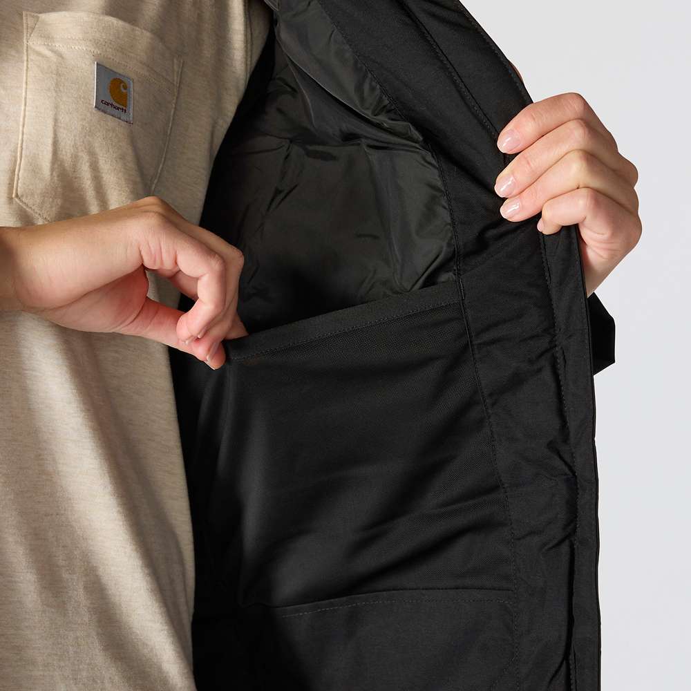 Women's Montana Parka - Relaxed Fit - Insulated - 4 Extreme Warmth Rating | Black - Image 4