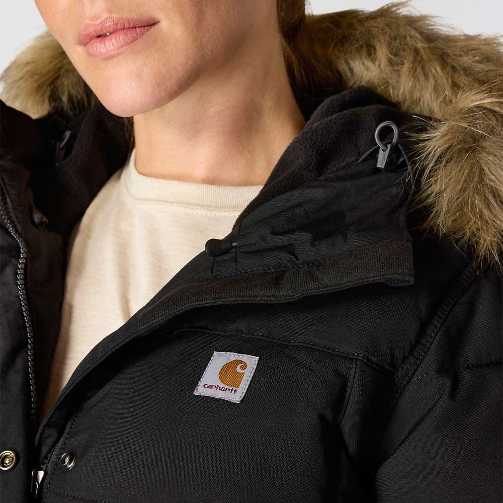 Women's Montana Parka - Relaxed Fit - Insulated - 4 Extreme Warmth Rating | Black - Image 6