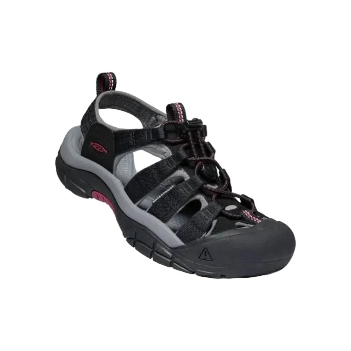 Women's Newport H2 Sandal | Black/Raspberry Wine