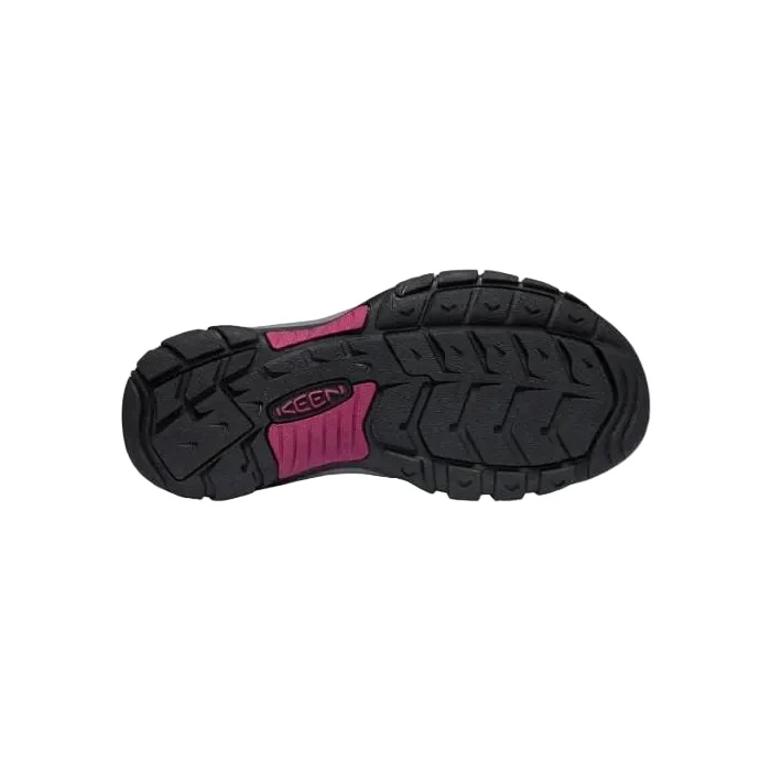 Women's Newport H2 Sandal | Black/Raspberry Wine - Image 4
