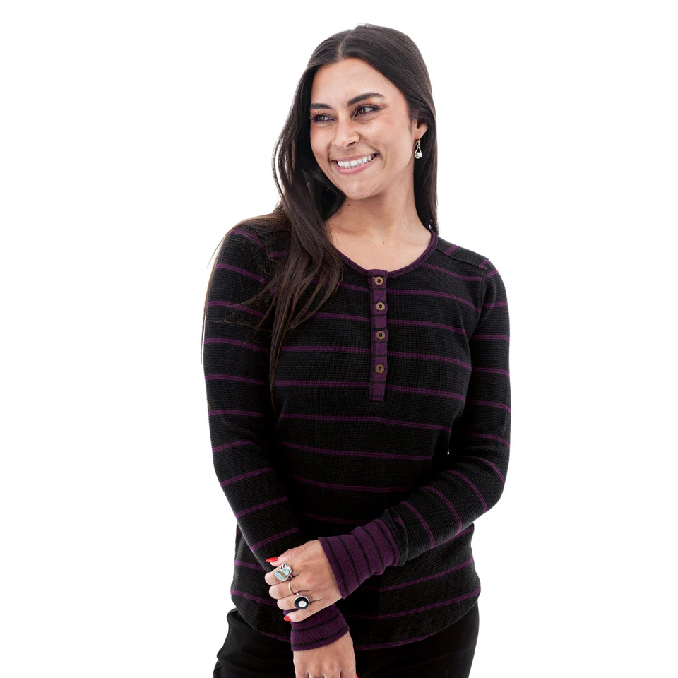 Women's Nicole Henley - Image 7