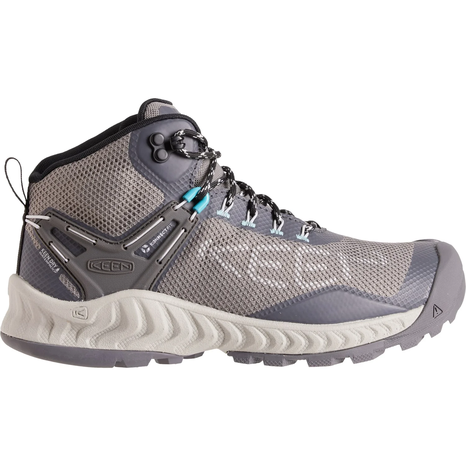 Women's NXIS Evo Mid Waterproof Hiking Boots | Magnet/Ipanema - Image 2