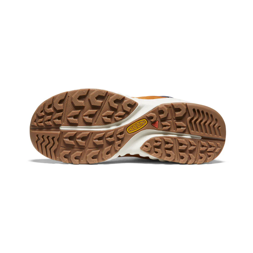Women's NXIS Explorer Mid Waterproof Hiking Shoes | Keen Maple/Birch - Image 6