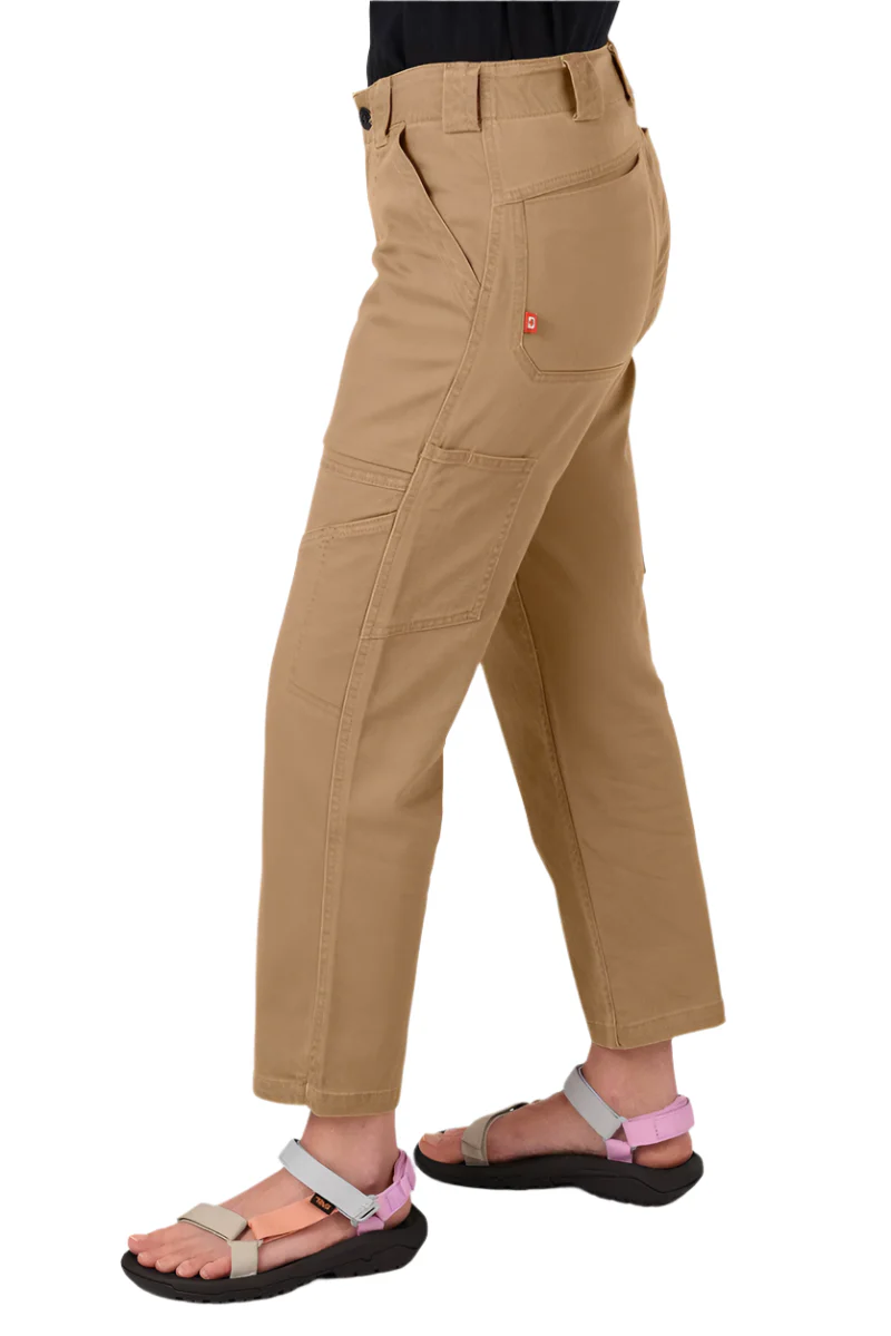 Women's Range Crop Pant | Sawdust Brown - Image 2