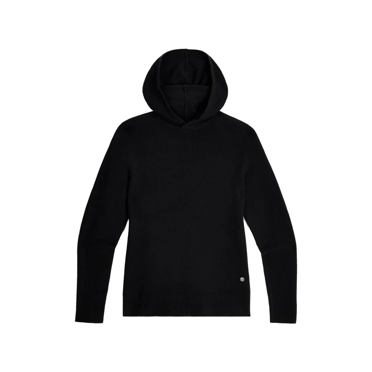 Women's Rockcraft Wool Hoodie | Jet Black