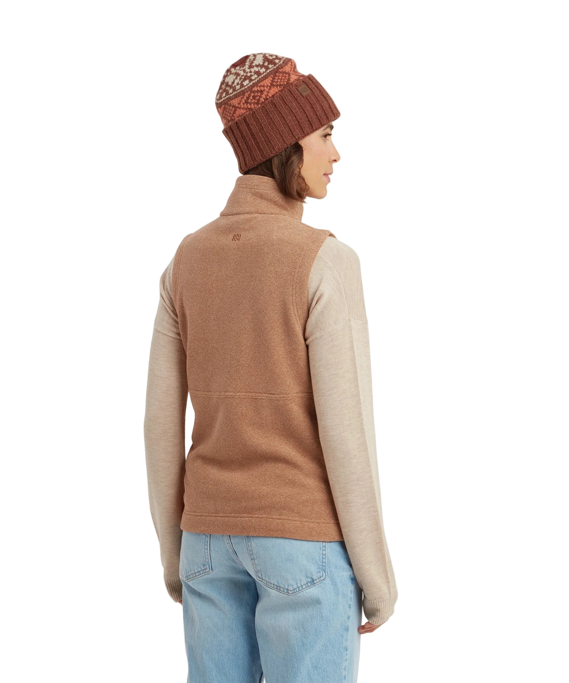 Women's Rolpa Eco Vest | Mocha - Image 5