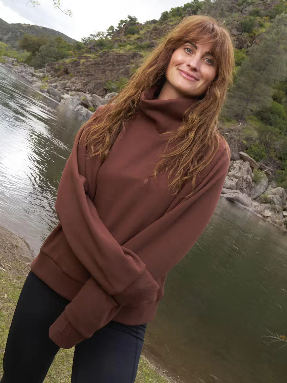 Women's Rowan Funnel Neck Top - Image 4