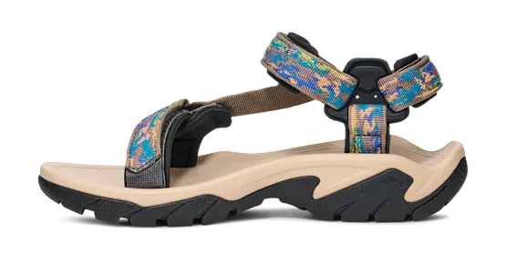 Women's Terra Fi 5 Universal Hiking Sandal | Tree Cover Neon Spring - Image 3