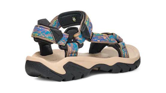 Women's Terra Fi 5 Universal Hiking Sandal | Tree Cover Neon Spring - Image 4