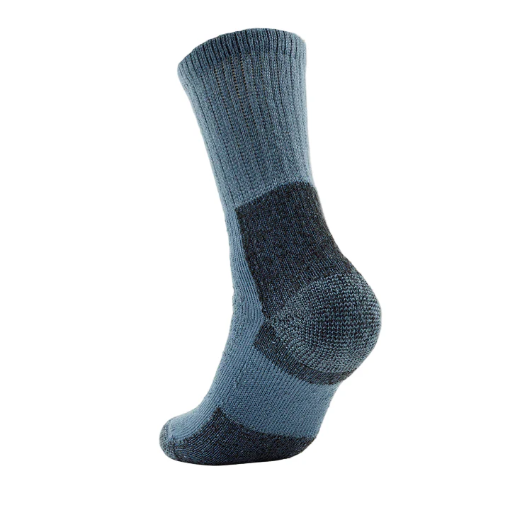 Women's Maximum Cushion Crew Hiking Socks | Slate Blue - Image 2