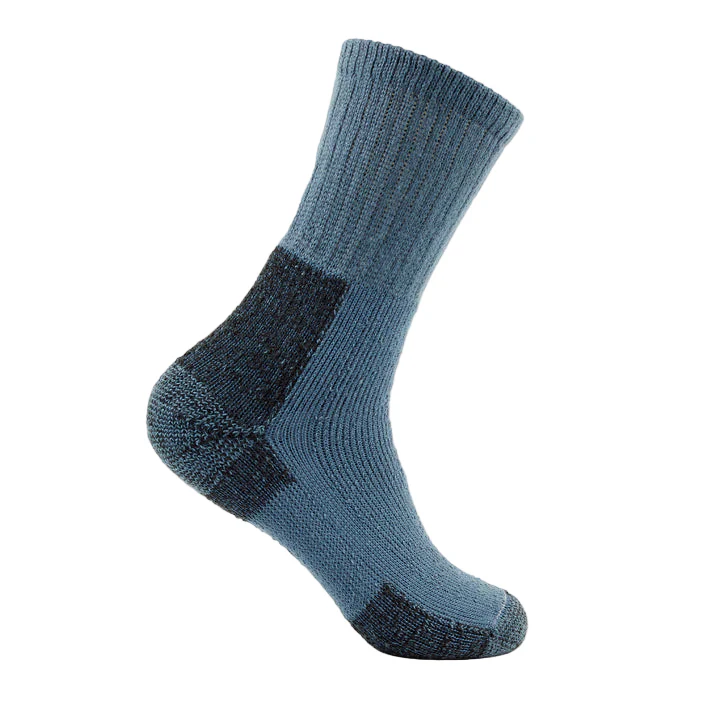 Women's Maximum Cushion Crew Hiking Socks | Slate Blue - Image 3