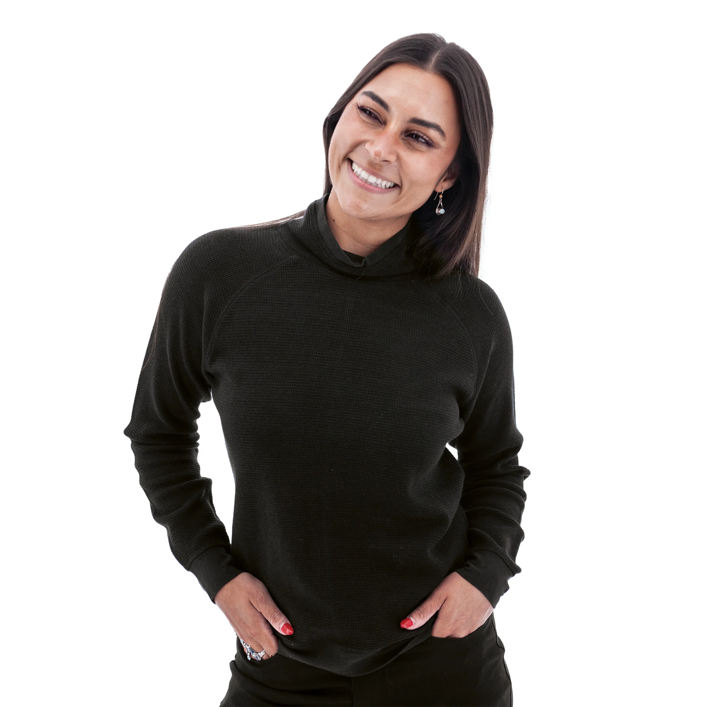 Women's Tiffi Cowl Neck Top - Image 3