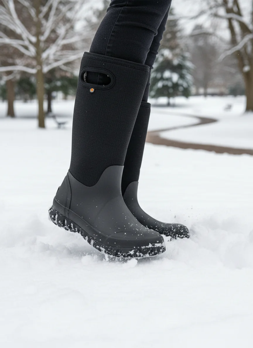 Women's Whiteout Cracks Boots | Black - Image 4