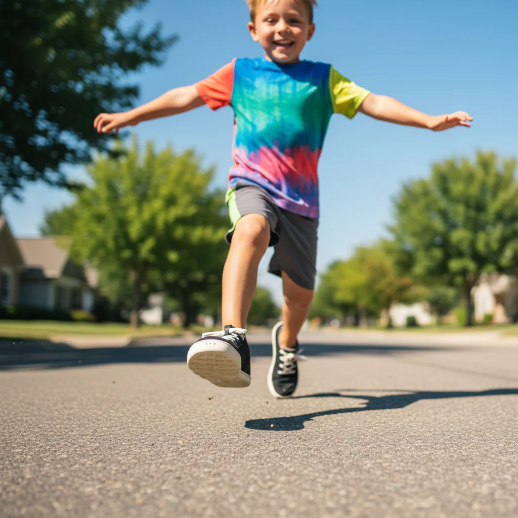 Kids' Loyak Sneakers | Black & White - Image 4
