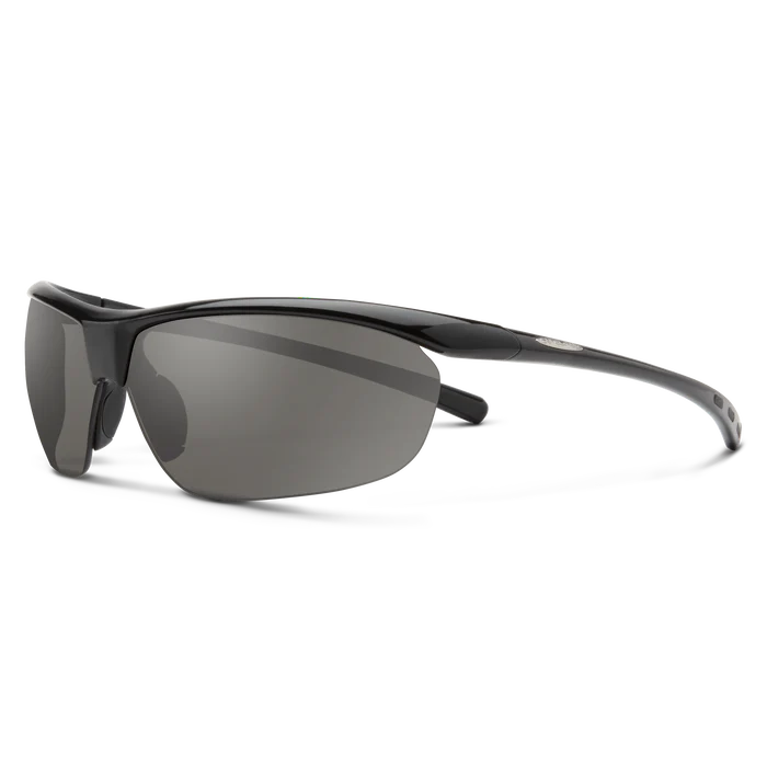 Zephyr Sunglasses | Black with Polarized Gray Lenses